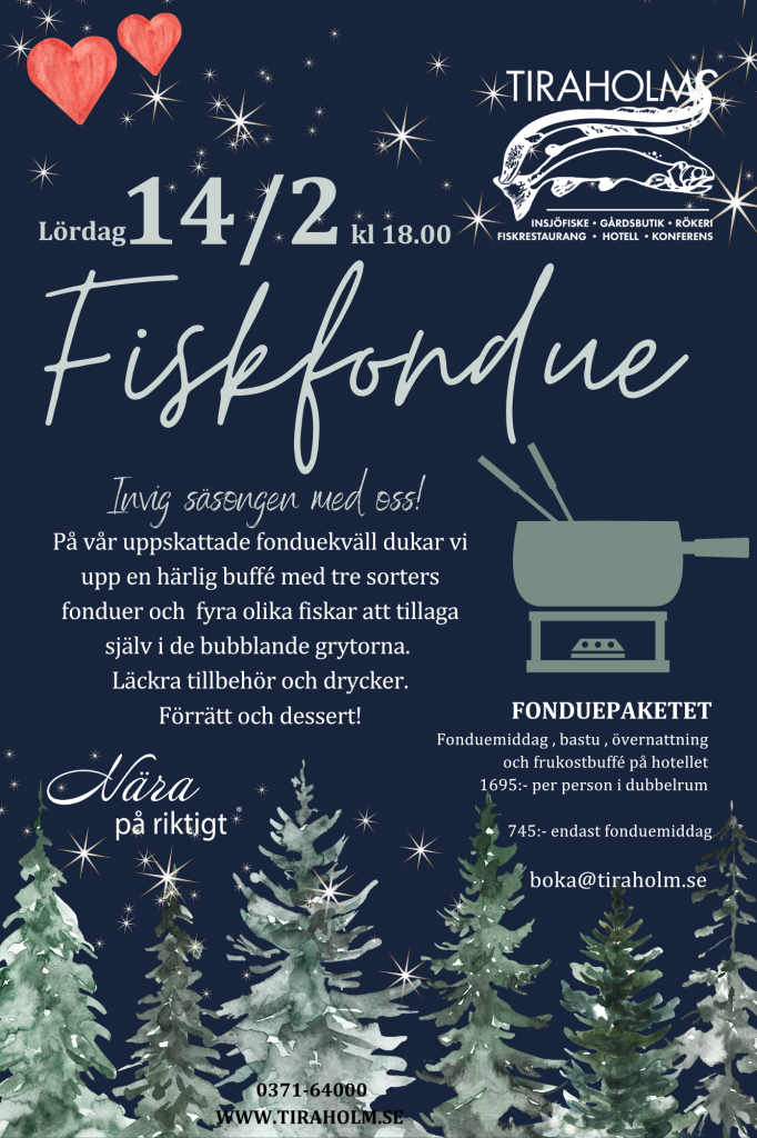 Vinterfondue på alla hjärtans dag